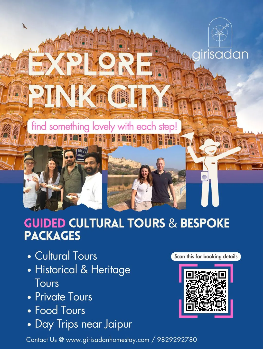 Pink City- Jaipur cultural tours by Girisadan team