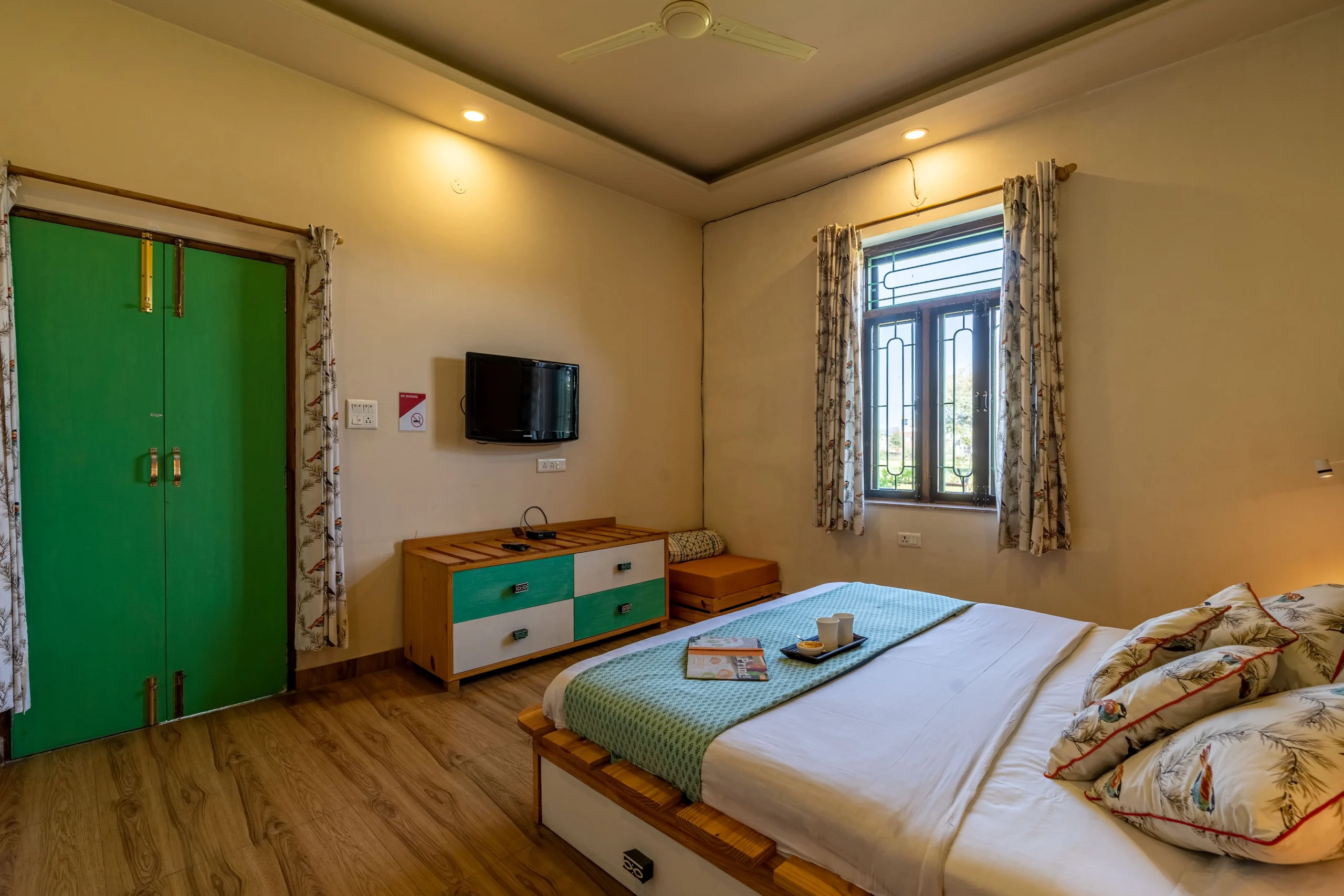 Girisadan farm house stay in Jaipur- Villa Master Bedroom-3