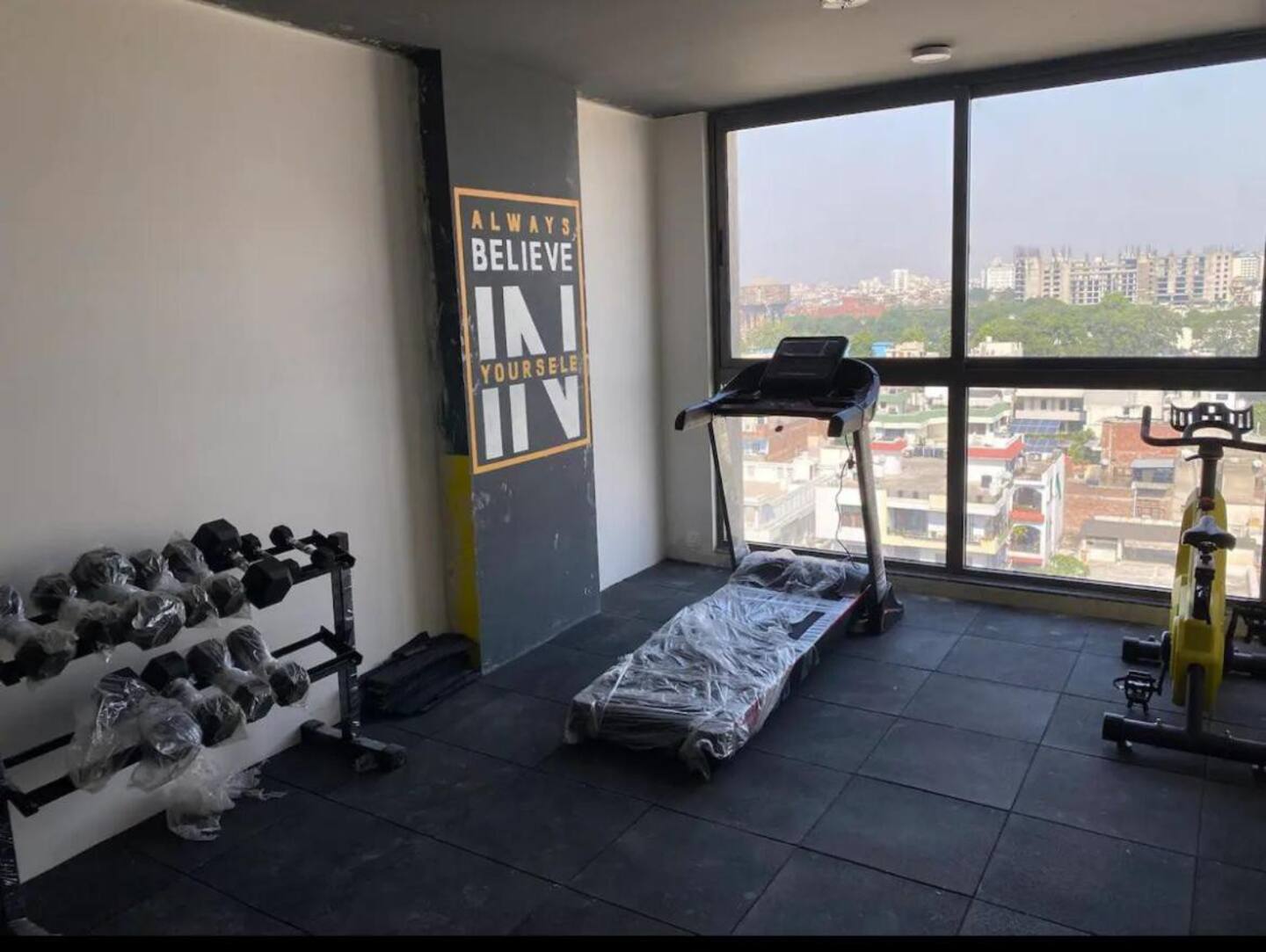 Serviced Apartment Jaipur Studio 002- Gym Area