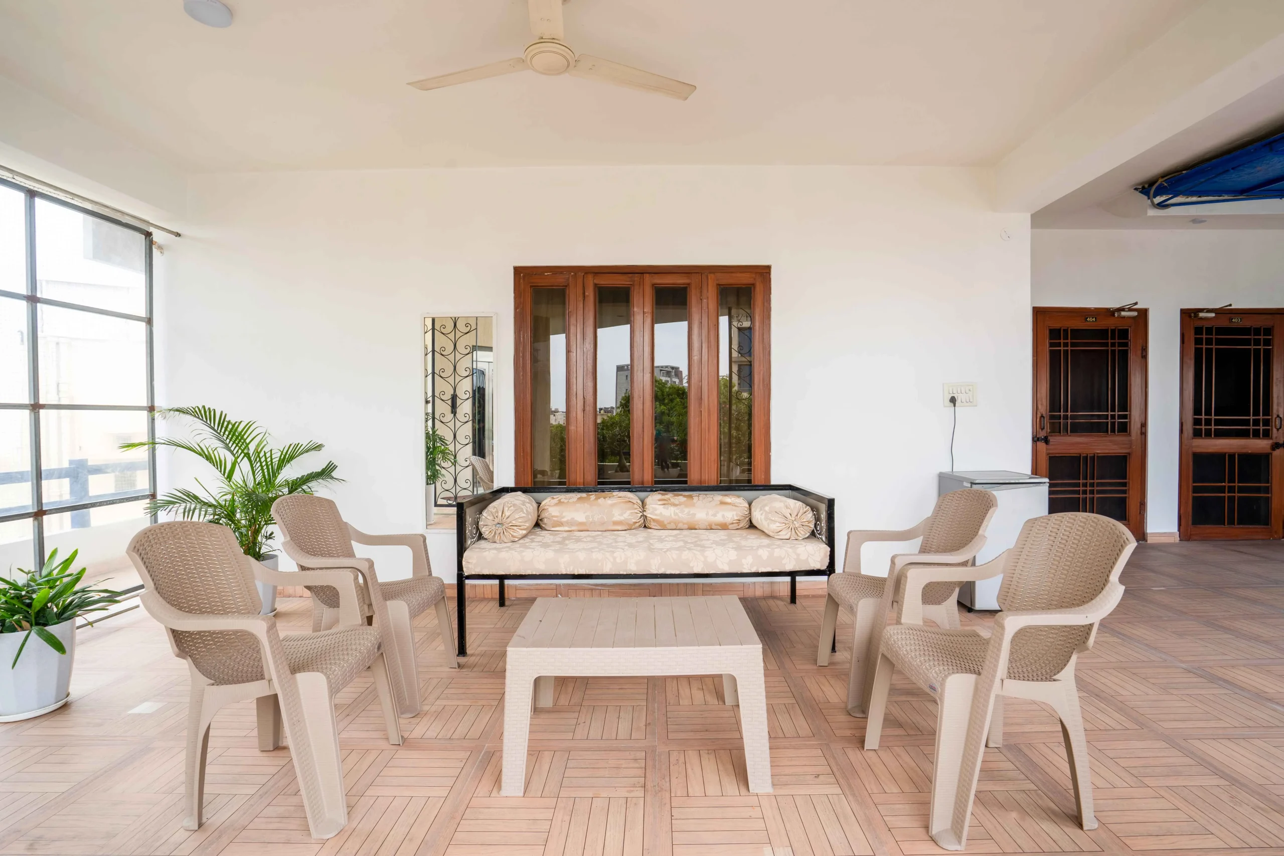 Girisadan Boutique Hotel Terrace Sitting Area-1