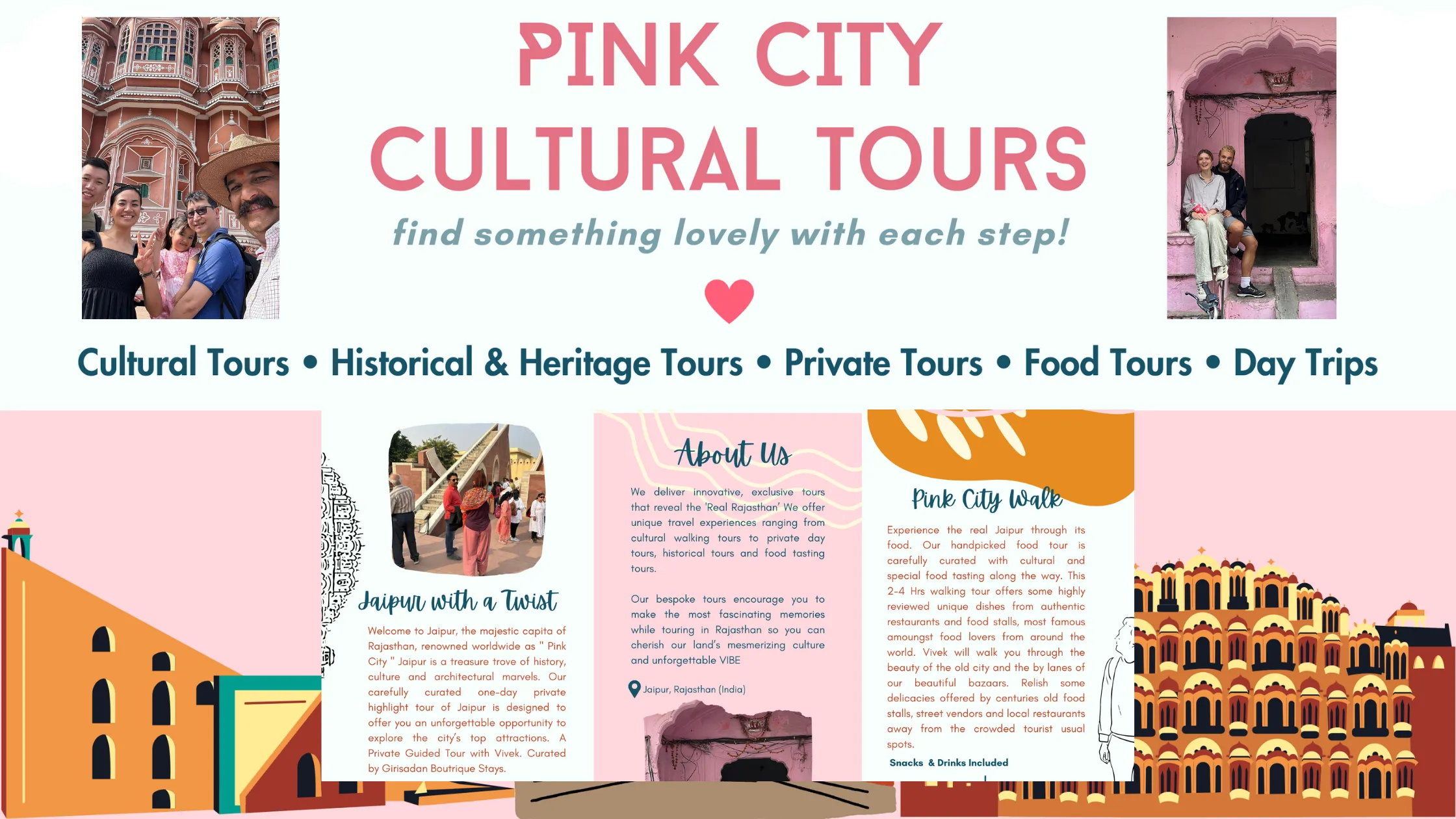 Pink City Cultural Tours by Girisadan