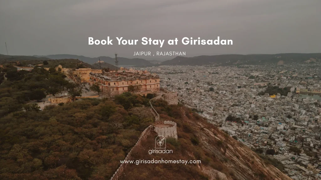 Book your stay directly at Girisadan website