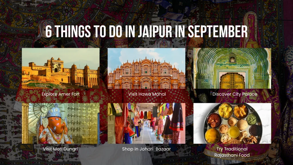 Top things to do in Jaipur in September